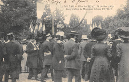 CPA 12 MILLAU FETES DES 16,17,18 OCTOBRE 1909 INAUGURATION DU MONUMENT CLAUDE PEYROT - Millau
