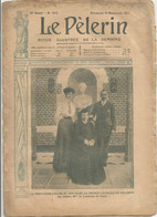 Pèlerin Revue Illustrée N° 1612 24 Novembre 1907 Louise Charles Bourbon Dirigeable Belin Hérault Servian Canada Erable - Non Classificati