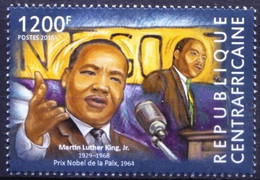 Central Africa 2015 MNH, Martin Luther King Jr. Nobel Peace Winner - Martin Luther King