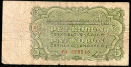 Czechoslovakia,5 Korun 1961,P.82b,as Scan - Checoslovaquia