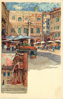 ITALIE  VERONA    Illustrateur Manuel WIELANDT - Verona