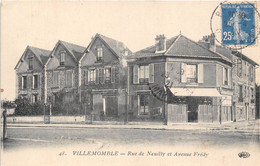 93-VILLEMONBLE-RUE DE NEUILLY ET AVENUE FREDY - Villemomble