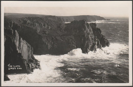 The Cliffs, Land's End, Cornwall, C.1940s - First & Last House RP Postcard - Land's End