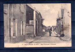 95. Jouy Le Moutier. Rue Principale à Vincourt - Jouy Le Moutier