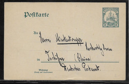 Allemagne - Kiautchou - Entiers Postaux - Kiautschou