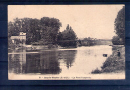 95. Jouy Le Moutier. Le Pont Suspendu - Jouy Le Moutier