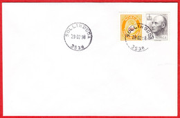 NORWAY - 3538 SOLLIHØGDA (Buskerud County = Viken From Jan.1 2020) Last Day - Postoffice Closed On 1998.02.28 - Local Post Stamps