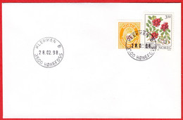 NORWAY - 3500 HØNEFOSS - KLEKKEN B (Buskerud County = Viken From Jan.1 2020) Last Day - Postoffice Closed On 1998.02.28 - Local Post Stamps