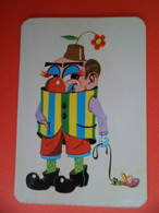 Calendrier 1970 Cirque Clown - L' Isard La Discoteca Mes Assotida De LLEIDA - Edition Gray - Espagne - Petit Format : 1961-70