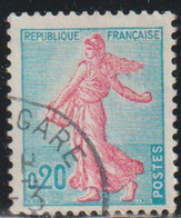 Francia 1960 Scott 941 Sello º Basico Marianne Segadora Michel 1277 Yvert 1233 France Stamps Timbre Frankreich - 1959-1960 Marianne (am Bug)