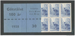 SUEDE 1958 - CARNET  YT C432a - Facit H123 - Neuf ** MNH - Procédé Bessemer De Traitement De L'acier - 1951-80