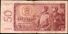 Czechoslovakia,50 Korun 1964,P.90b,as Scan - Tsjechoslowakije