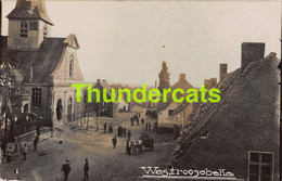 CPA CARTE DE PHOTO FOTOKAART WESTROOSEBEKE WESTROZEBEKE - Staden