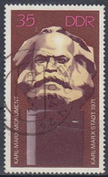 GERMANY DDR 1706,used - Karl Marx