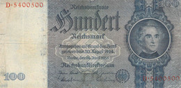 100 Reichsmark Reichsbanknote Berlin, 24.Juni 1935 Ro.176a - 20 Reichsmark