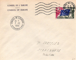 G124   Lettre De La Conférence Européenne Des Ministres Du Transport Au Conseil De L'Europe. 7 X 1964      TB - Institutions Européennes