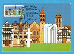 BRD 1986  Mi.Nr. 1271 ,1250 Jahre Bad Hersfeld - Hagenbach Maximum Card - S Stempel  Bad Hersfeld -13.02.1986 - 1981-2000