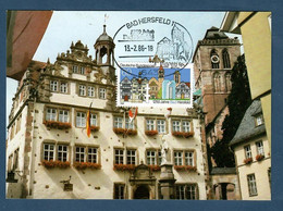BRD 1986  Mi.Nr. 1271 , 1250 Jahre Bad Hersfeld - Maximum Card - Sonder Stempel  Bad Hersfeld 13.02.1986 - 1981-2000