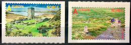 NORWAY 2012 MNH STAMP ON EUROPA , GRASS, PEOPLE & HILL IMAGE 2 DIFFERENT STAMPS - Ongebruikt