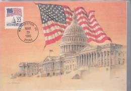 ETATS UNIS CARTE MAXIMUM NUM.YVERT  1577 LE CAPITOLE - Maximum Cards