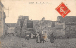 95-ENNERY- ENTREE DE LA RUE DU PERREUX - Ennery