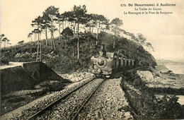 Douarnenez * La Vallée Du Goyen * La Montagne Et Le Pont De Souganso * Ligne Chemin De Fer Du Finistère * Ligne Audierne - Douarnenez