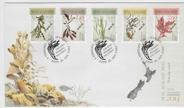 New Zealand  2014 Seaweed,First Day Cover - FDC