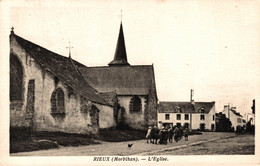 N°84021 -cpa Rieux -l'église- - Otros Municipios