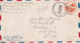 USA 1944  ENTIER POSTAL/GANZSACHE/POSTAL STATIONARY LETTRE CENSUREE US ARMY POSTAL SERVICE - 1941-60