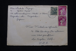 JAPON - Enveloppe De Nagaoka Shi Pour Les USA, Période 1950  - L 98999 - Briefe U. Dokumente