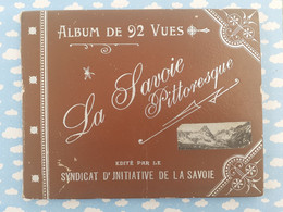 ALBUM PHOTO SOUVENIR DE LA SAVOIE SYNDICAT D' INITIATIVE 92 VUES - Sonstige & Ohne Zuordnung