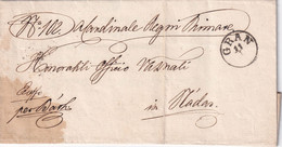 AUTRICHE 1862 LETTRE DE GRÄN - ...-1850 Voorfilatelie