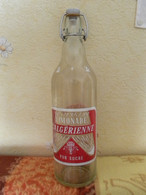 Ancienne Bouteille 1 Litre De Limonade L'algerienne - Soda