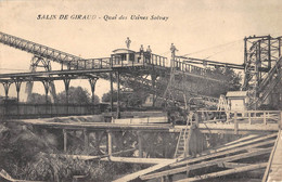 CPA 13 SALIN DE GIRAUD QUAI DES USINES SOLVAY - Other & Unclassified