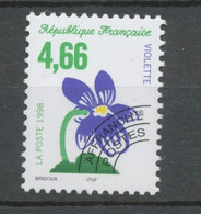 Préos N°242 Fleurs Sauvages. 4 F. 66 Multicolore. Violette ZP242 - 1893-1947