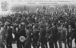 CPA 13 ECOLE NATIONALE DES ARTS ET METIERS AIX EN PROVENCE FETE DES CENT JOURS 1923 LE MONOME LA COQUILLE A LA ROTONDE - Aix En Provence