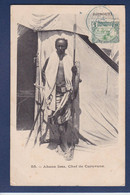 CPA Djibouti Type Ethnic Afrique Noire Circulé Abane Issa Voir Dos - Dschibuti