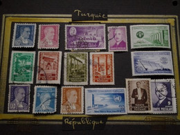 Ensemble Philatélique TURQUIE EMPIRE OTTOMAN Et RÉPUBLIQUE APRÈS 1940 - 1934-39 Sandjak D'Alexandrette & Hatay