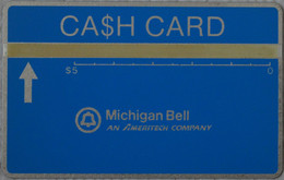 USA (Michigan Bell) - L&G - Cash Card Blue, Cn. 707B - 07.1987, 5$, 10.000ex, Mint - [1] Hologramkaarten