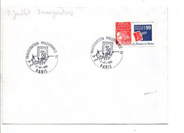 INAUGURATION PHILEXFRANCE 99 - Commemorative Postmarks