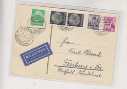 GERMANY AUSTRIA BREGENZ 1938 Nice Airmail Postcard - Briefe U. Dokumente