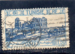 1928 Tunisia - Anfiteatro Di El Jem - Usados