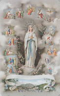 Télécarte JAPON / 110-016 - RELIGION - VIERGE MADONE - NOTRE DAME DE LOURDES / FRANCE - JAPAN Phonecard - 1867 - Kultur