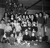 1953 DOLL POUPEE GIRLS BOYS CHRISTMAS NATAL LISBOA LISBON PORTUGAL 60mm NEGATIVE SET NOT PHOTO NEGATIVO NO FOTO - Ohne Zuordnung