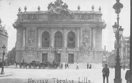 Carte Postale Photo Militaire Allemand LILLE (59-Nord) Nouveau Théâtre  Guerre 1914-1918-Krieg - Lille