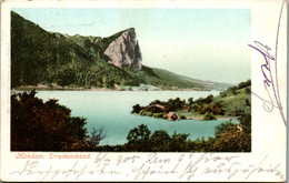 11074 - Oberösterreich - Mondsee , Drachenwand - Gelaufen 1905 - Mondsee