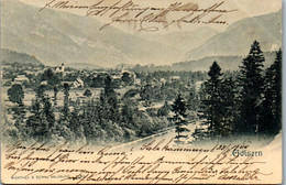 11077 - Oberösterreich - Goisern , Panorama , Bad Goisern - Gelaufen 1900 - Bad Goisern