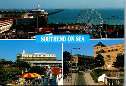 11153 - Großbritannien - Southend Pier , Palace Hotel And The Royals - Nicht Gelaufen - Southend, Westcliff & Leigh
