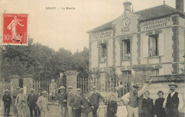 CPA FRANCE 89  "Soucy, La Mairie" - Soucy