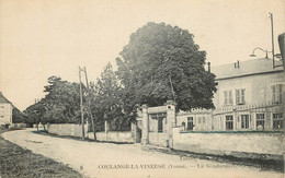 CPA FRANCE 89 " Coulange La Vineuse, La Gendarmerie" - Coulanges La Vineuse